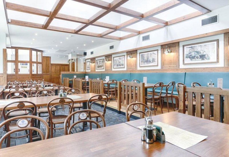 Restaurace hotelu Globus