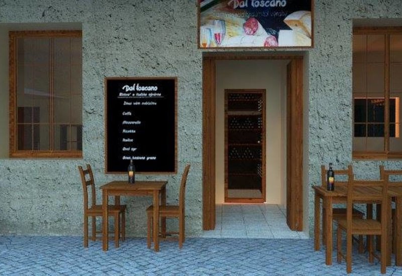Kavárna Caseificio Dal toscano