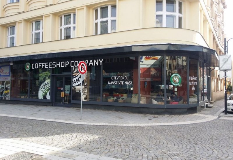 Kavárna Coffeeshop company Pardubice