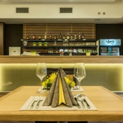 Design restaurace hotelu Lužnice